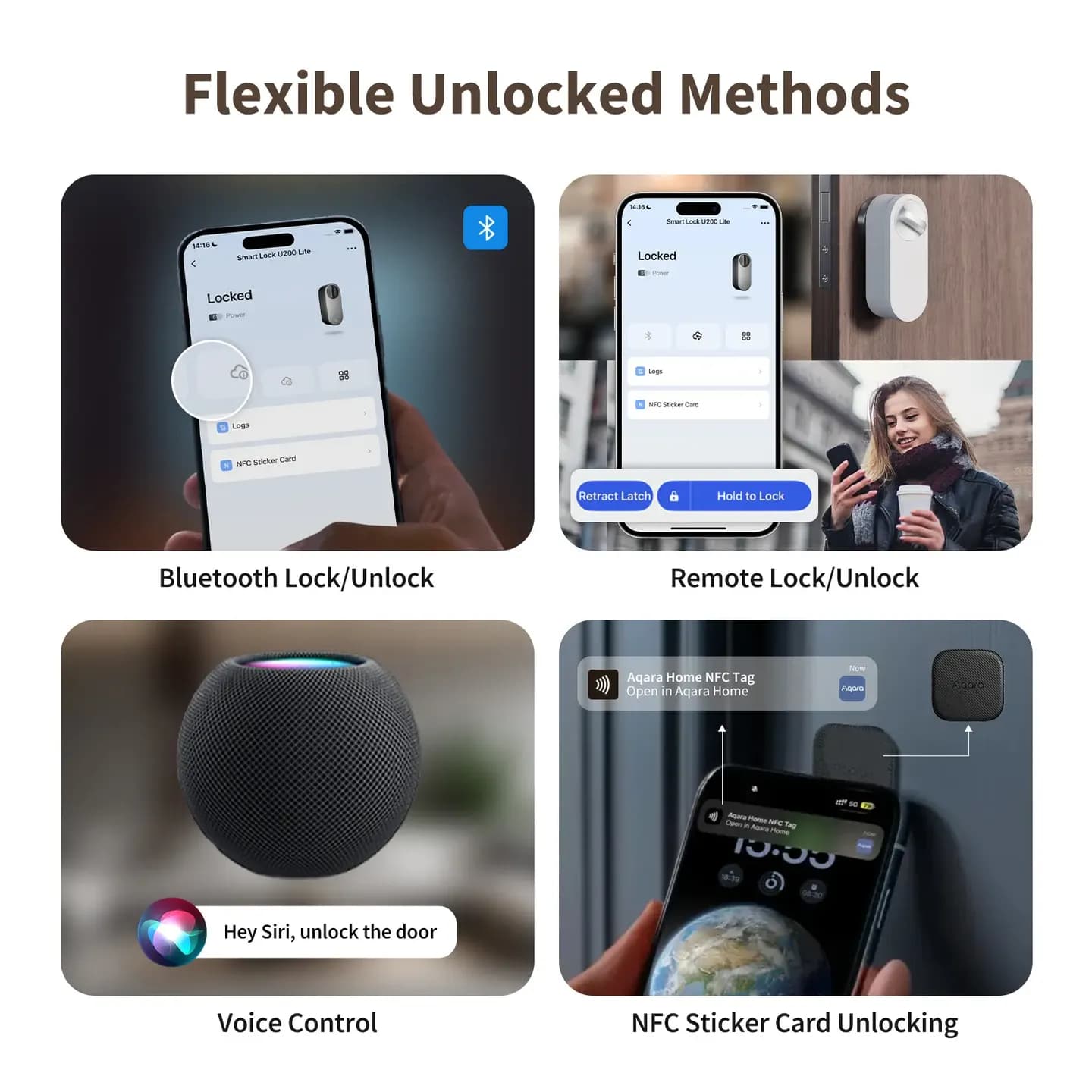 Aqara Smart Lock U200 Lite — Hình 3