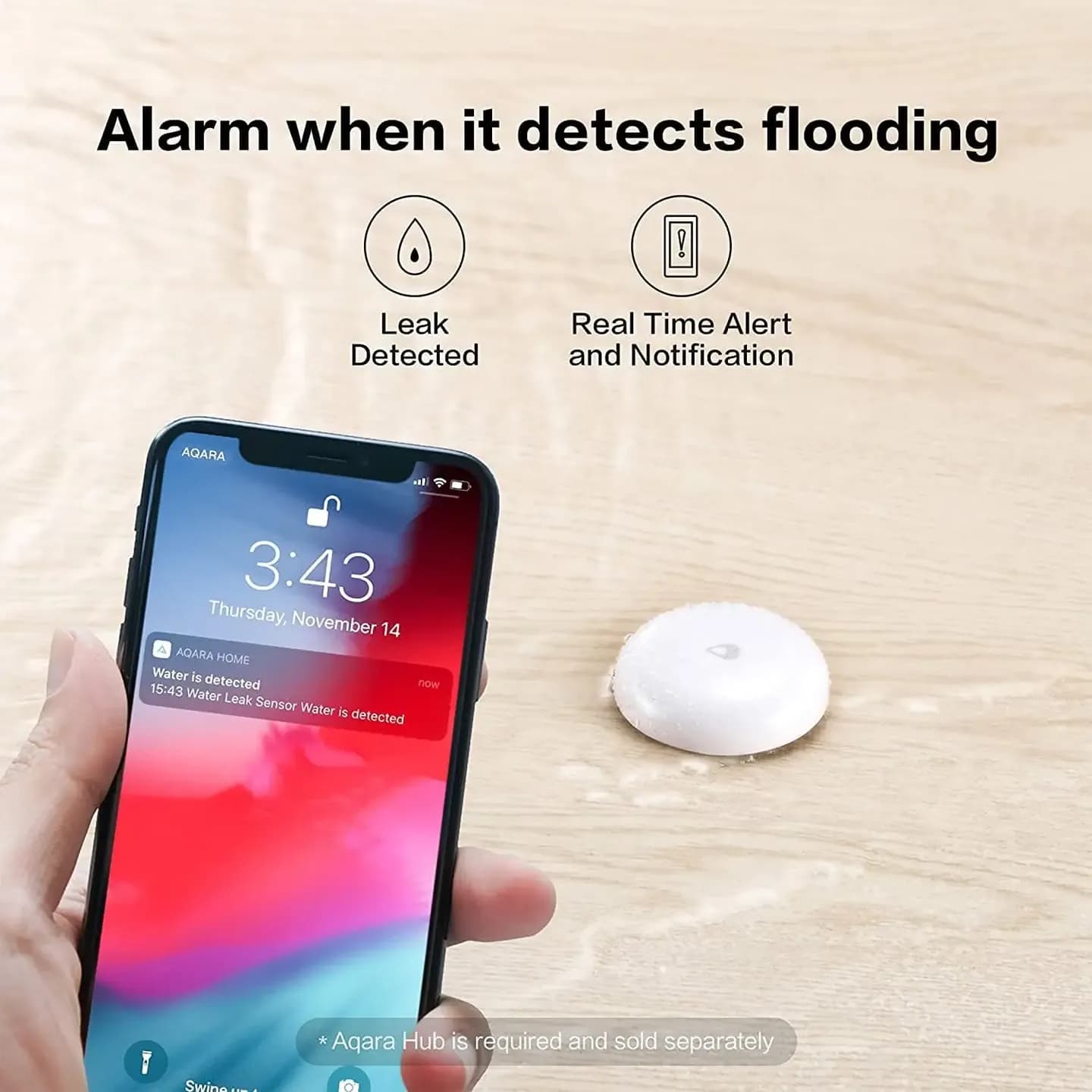 Aqara Water Leak Sensor T1 — Hình 5